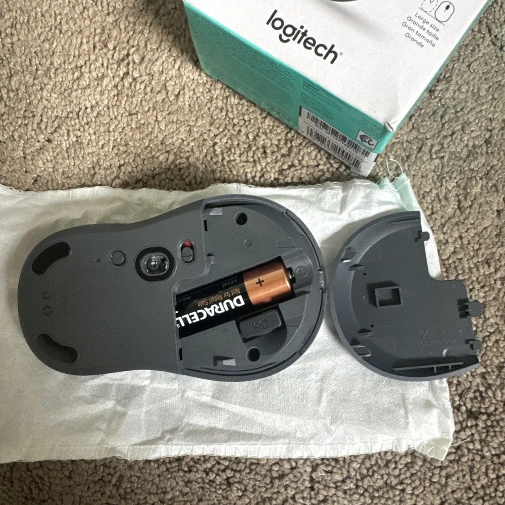 Logitech Advanced Wireless Mouse 2 - Gray - Open Box - New